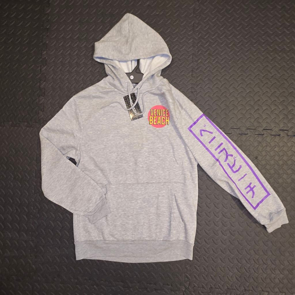 Men's CHEMISTRY Gray Venice Beach Skater Hoodie M